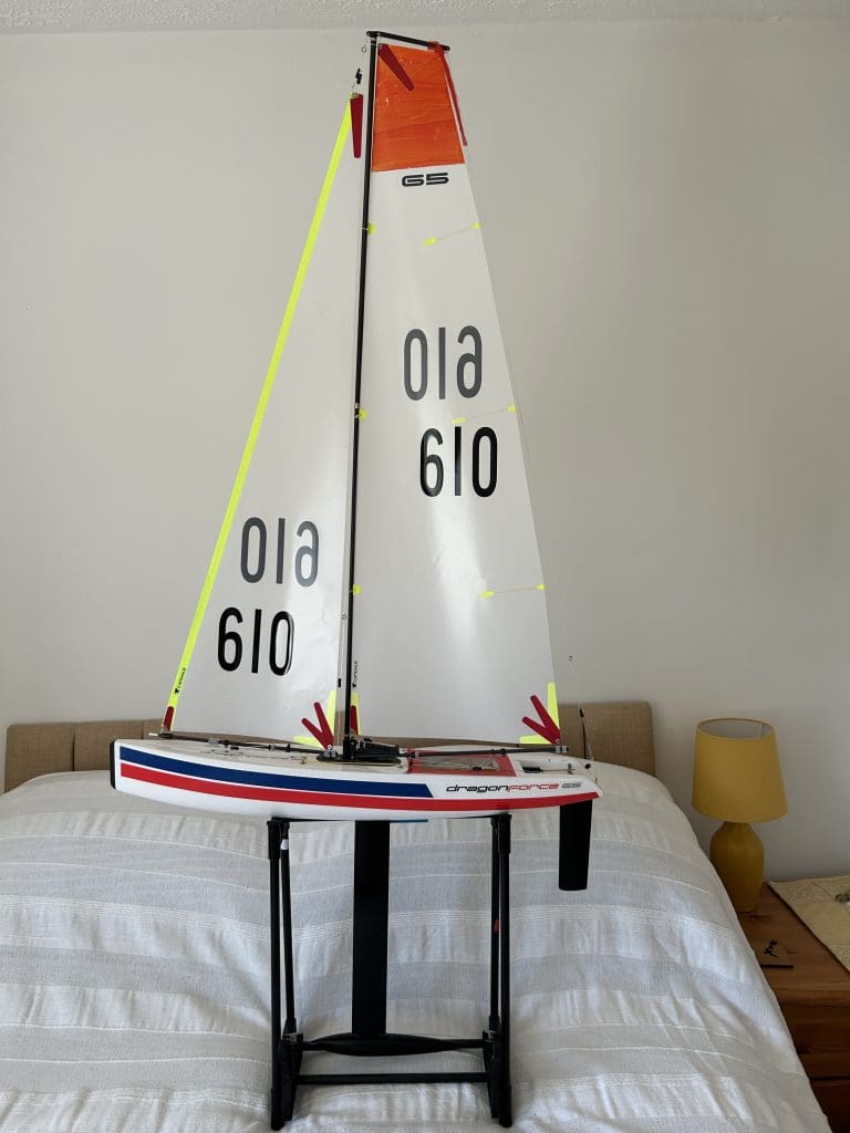 Fully Rigged Boat -Side view